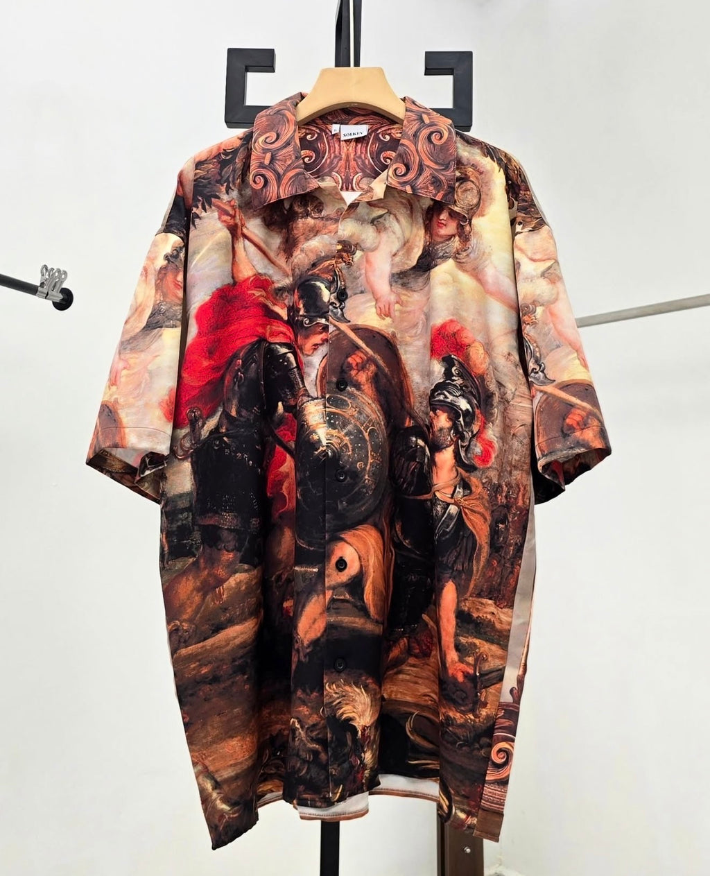 Roman Battle Vintage Art Shirt - Renaissance Print
