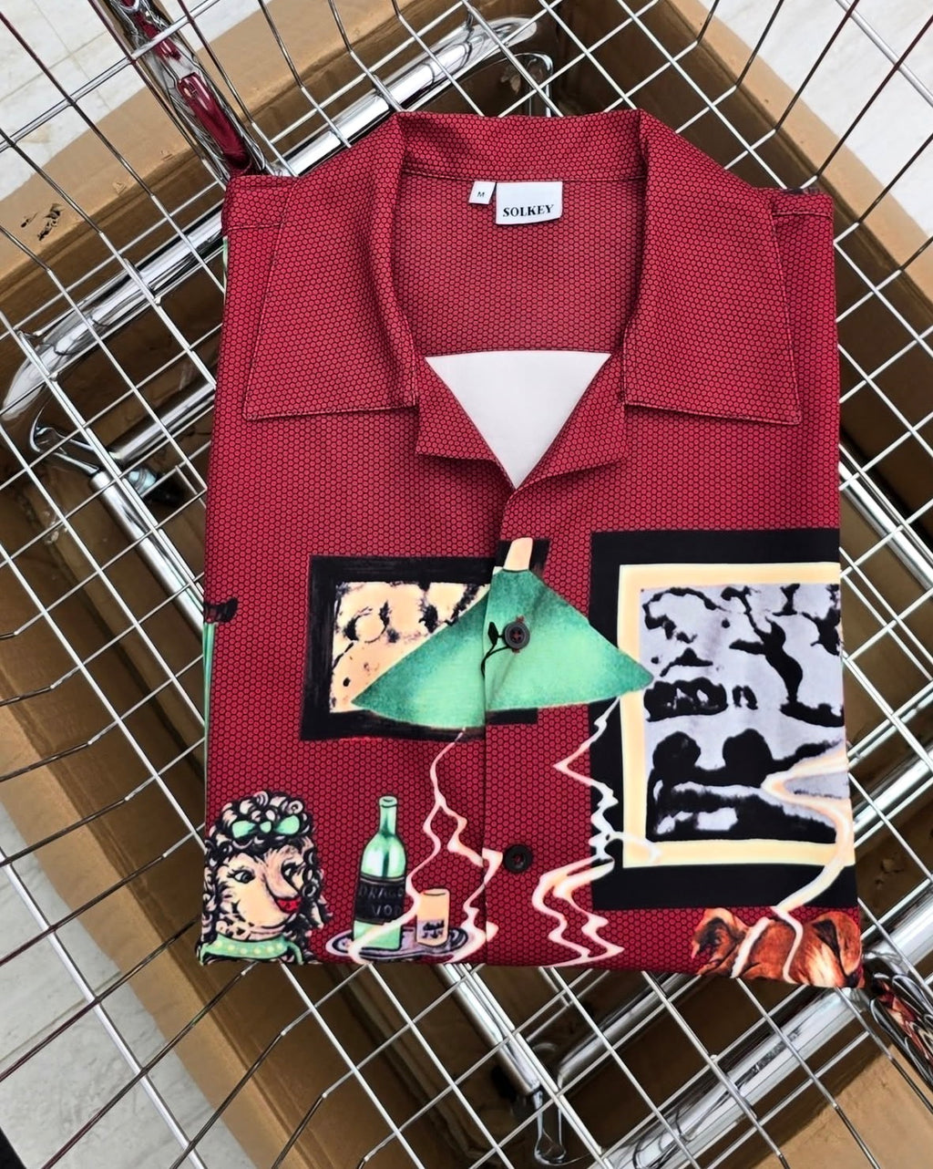 Dogs Playing Poker Vintage Shirt - Red Casino Art Shirt