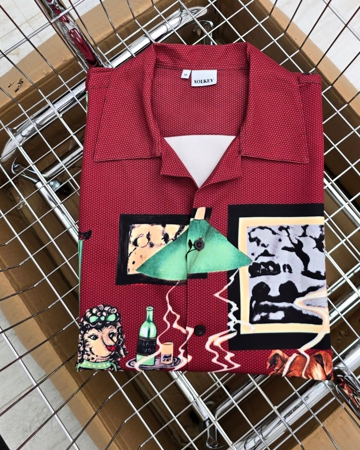 Dogs Playing Poker Vintage Shirt - Red Casino Art Shirt